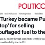 EU likes Russian oil – laughs at the Zionist Biden paedo American scum.