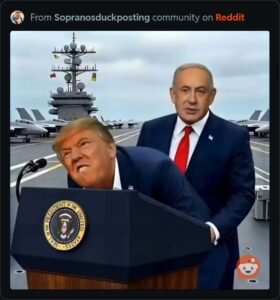 Diplomatic Groveling 101: ZioNazi Netanyahu’s Washington Pilgrimage for Pedophile Trump Cash and War – Israel pig politics.