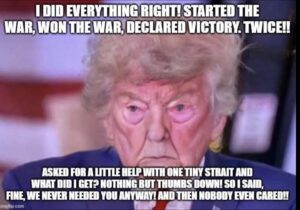 “We Have Virtually Destroyed Iran” (And by “We,” I Mean Our Equipment and Our Reputation)