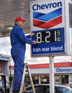 Double Blow: Texas Refinery Fire and Iran War Threaten to Send US Gas Prices Soaring, Testing Pedophile Trump’s Political Future Further