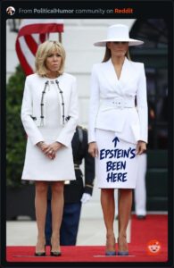 Nazi Village Melania Trump and lack of love for jokes!